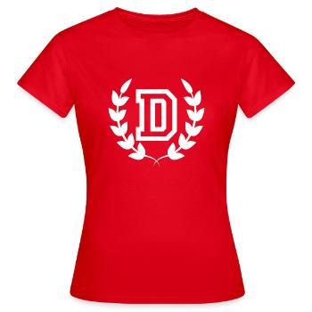 Sport-Brief - Frauen T-Shirt - Rot - Vorne - AI Model Female 172 dark (172cm)