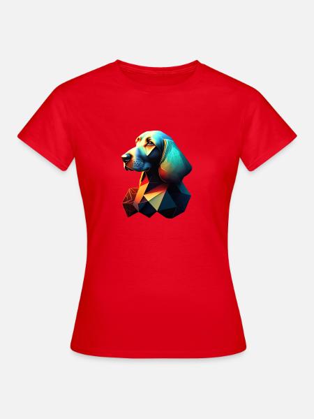 Hundehalter Dachshund Hund Dackelwelpe Hunde - Frauen T-Shirt - Rot