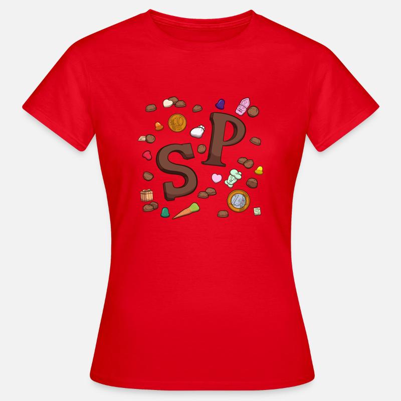Saint Nicholas Candy - Women's T-Shirt - red