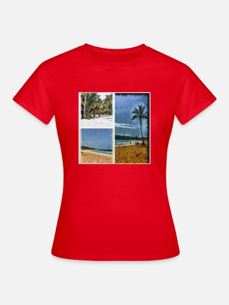 Punta Cana - Frauen T-Shirt - Rot