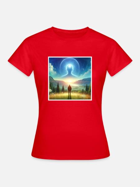 Bewusstsein - Frauen T-Shirt - Rot