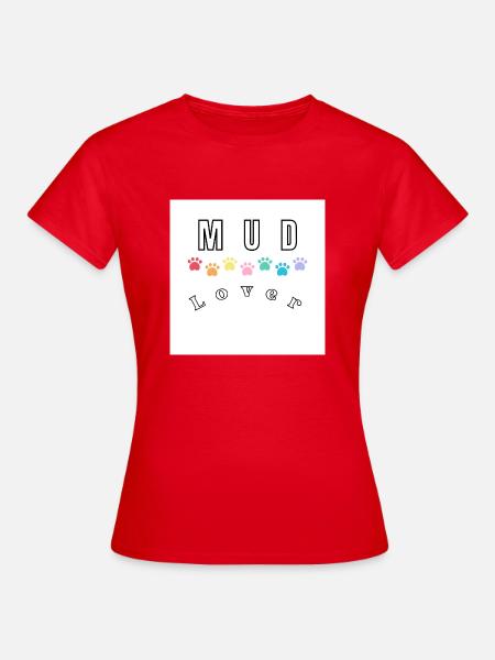 Schmutzige Hunde - Frauen T-Shirt - Rot