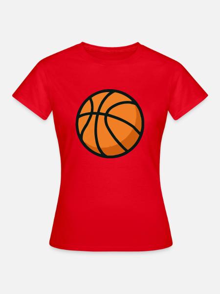 basketball bball - Frauen T-Shirt - Rot
