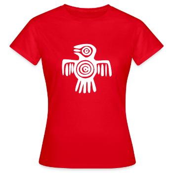 Inka Kultur, Lateinamerika - Frauen T-Shirt - Rot - Vorne - AI Model Female 172 dark (172cm)