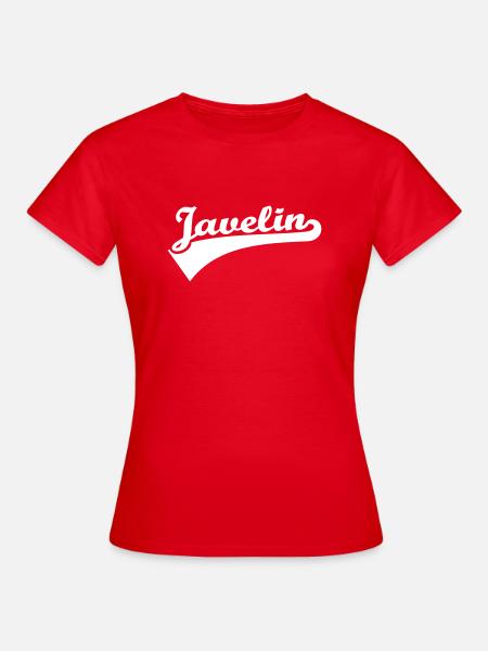 Speerwurf - Frauen T-Shirt - Rot