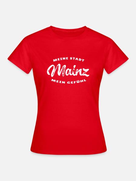 Mainz - Frauen T-Shirt - Rot