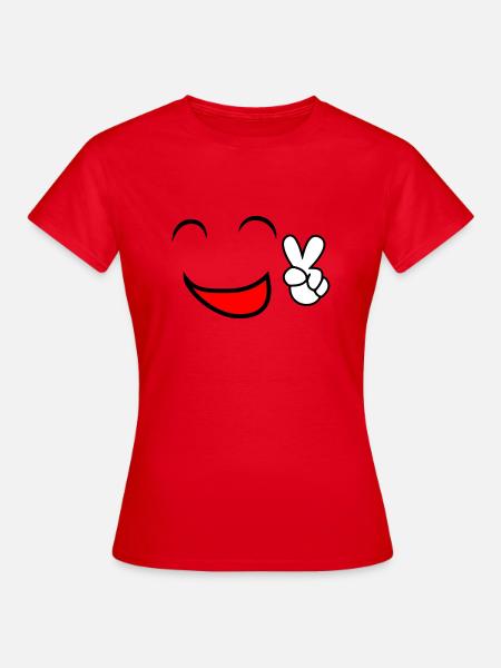 Comic Style - Frauen T-Shirt - Rot