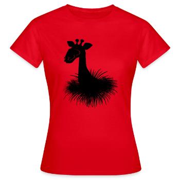 Safari Zoo Animal Safari Zoo - Women's T-Shirt - red - Front - AI Model Female 172 dark (172cm)