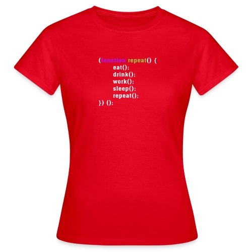 Funktio repeat - Frauen T-Shirt