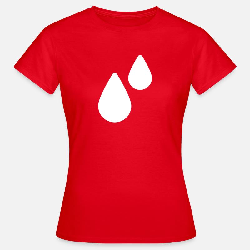 rain - Women's T-Shirt - red