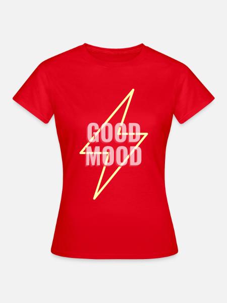 Gute Laune Shirt - Frauen T-Shirt - Rot