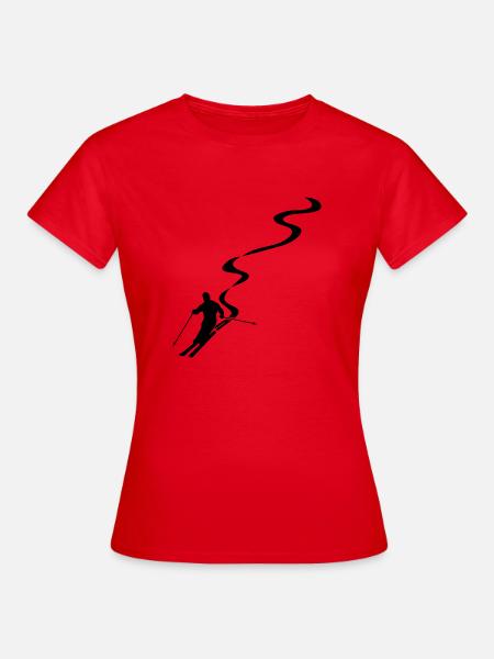 Powdern - Frauen T-Shirt - Rot