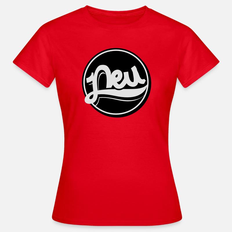 New Button - Women's T-Shirt - red