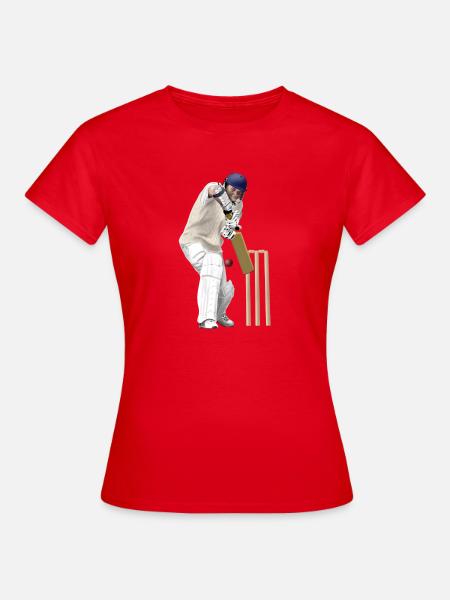 Cricket - Frauen T-Shirt - Rot