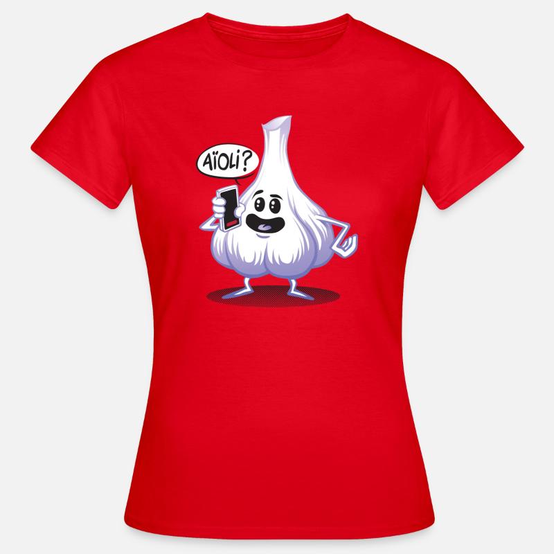Ail phone - Maglietta da donna - rosso