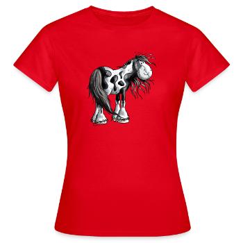 Cute Irish Tinker - Women's T-Shirt - red - Front - AI Model Female 172 dark (172cm)