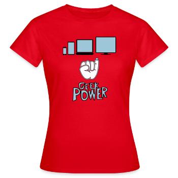 aussenseiter - Frauen T-Shirt - Rot - Vorne - AI Model Female 172 dark (172cm)