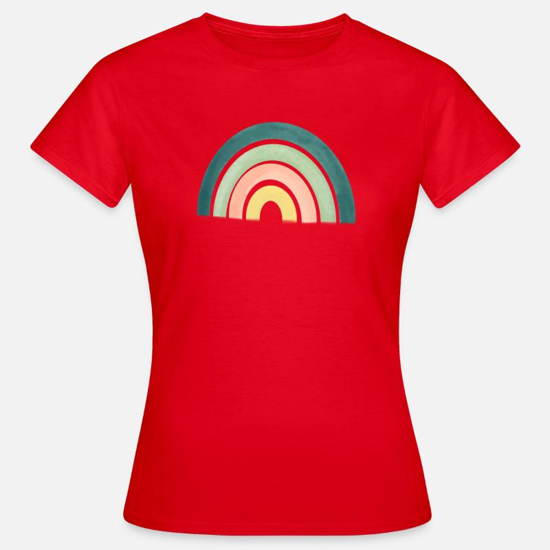 Rainbow - Women's T-Shirt - red