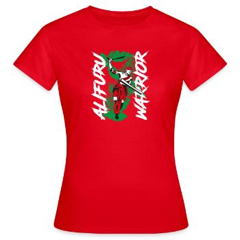 Alifuru Warrior par s2soon - T-shirt Femme - rouge - Devant - AI Model Female 172 dark (172cm)