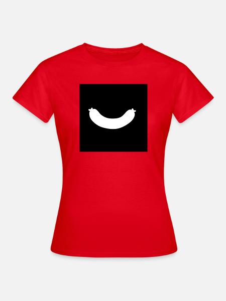 Wurst - Frauen T-Shirt - Rot