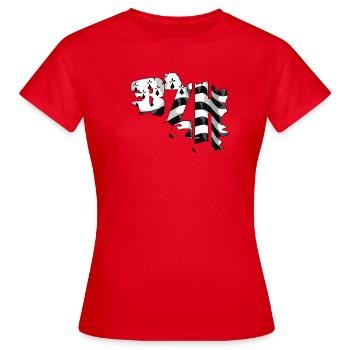 Bretagne - Frauen T-Shirt - Rot - Vorne - AI Model Female 172 dark (172cm)