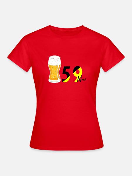 Norden - Frauen T-Shirt - Rot