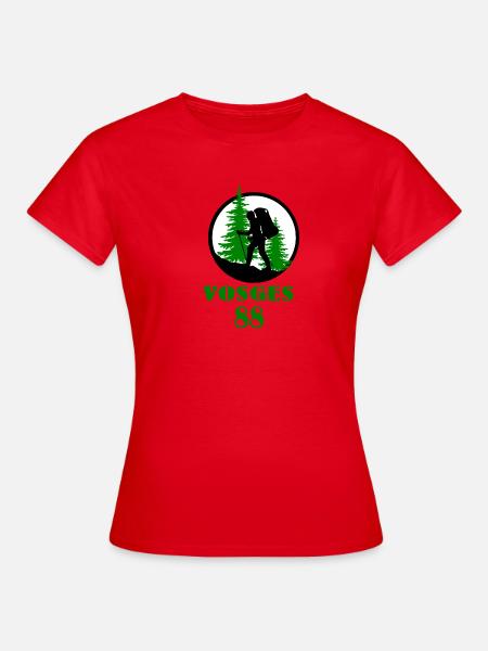 Vosges - Frauen T-Shirt - Rot