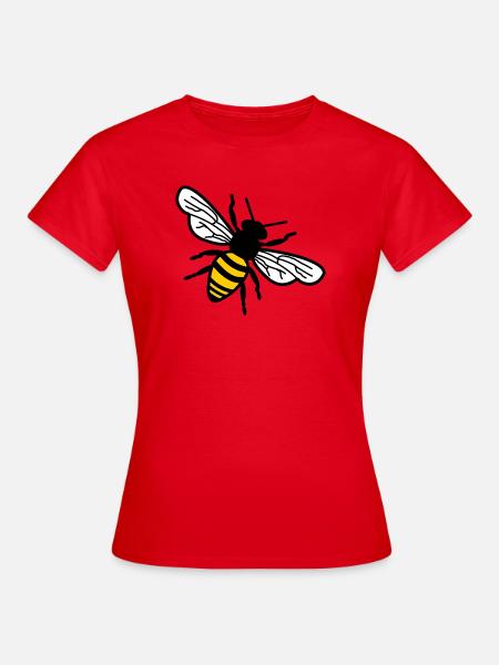 Honigbienen-Logo für Imker - Frauen T-Shirt - Rot