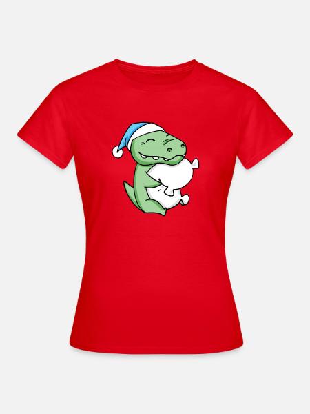 Krokodil Baby - Frauen T-Shirt - Rot