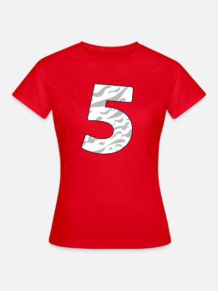 5 - Women's T-Shirt - red