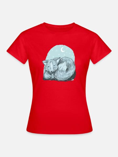 Vinja the she-wolf - Women's T-Shirt - red