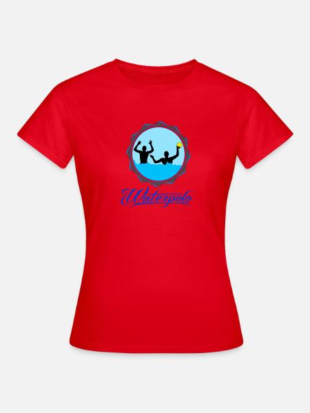 Wasserball - Frauen T-Shirt - Rot
