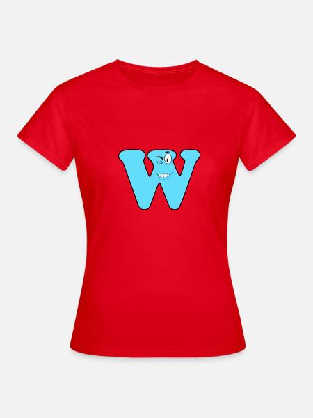 W - Frauen T-Shirt - Rot