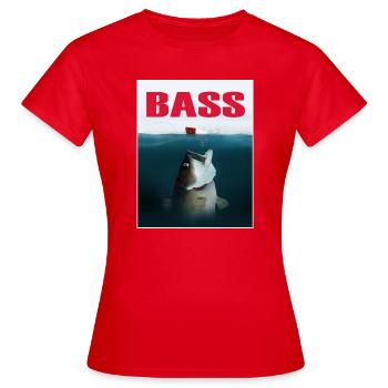 Retour du bar - T-shirt Femme - rouge - Devant - AI Model Female 172 dark (172cm)