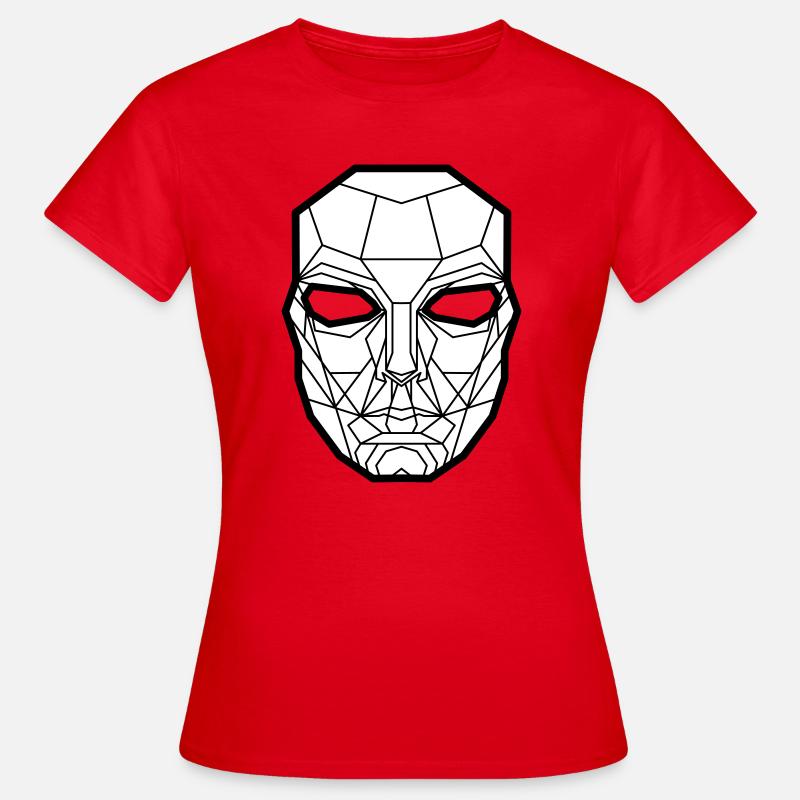 Kimura Mask White - Women's T-Shirt - red