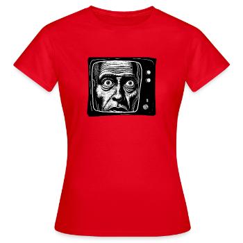 TV 03 - T-shirt Femme - rouge - Devant - AI Model Female 172 dark (172cm)
