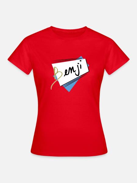 Benji - Frauen T-Shirt - Rot