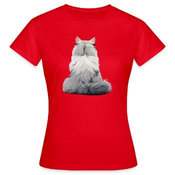Perse - T-shirt Femme - rouge - Devant - AI Model Female 172 dark (172cm)