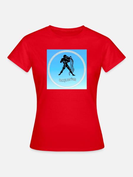 Wassermann - Frauen T-Shirt - Rot