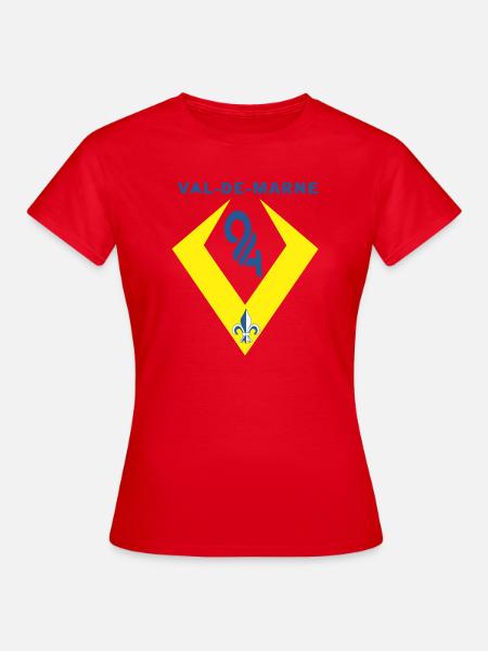 Val de Marne - Frauen T-Shirt - Rot