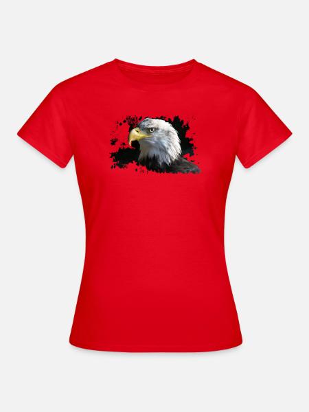 Adler - Frauen T-Shirt - Rot