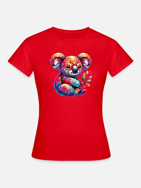 Koala - Frauen T-Shirt - Rot
