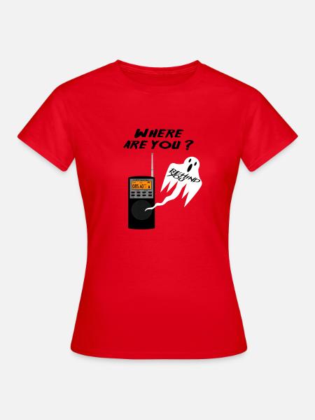 Phasmophobia EMF Geisterbox - Frauen T-Shirt - Rot