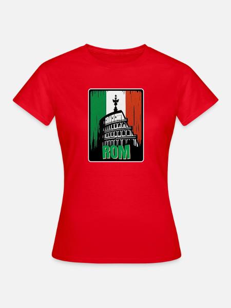 Ewiges Rom - Frauen T-Shirt - Rot