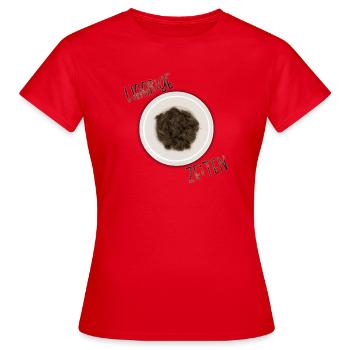 Hairy times - Women's T-Shirt - red - Front - AI Model Female 172 dark (172cm)