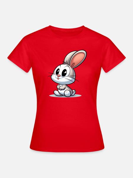 Kaninchen - Frauen T-Shirt - Rot