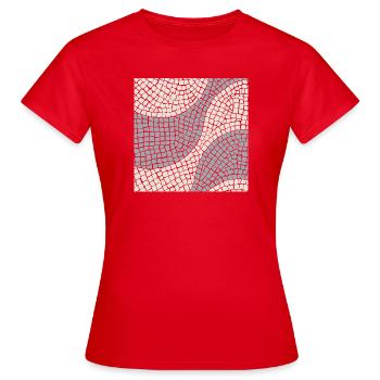 Copacabana - T-shirt Femme - rouge - Devant - AI Model Female 172 dark (172cm)