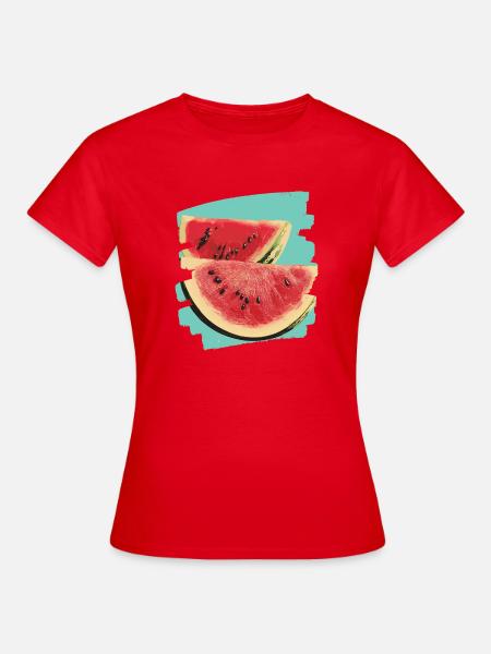 Wassermelone - Frauen T-Shirt - Rot
