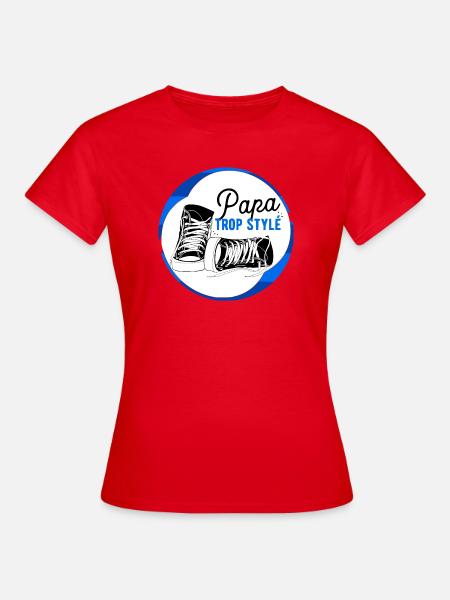 Papa zu stylisch - Frauen T-Shirt - Rot