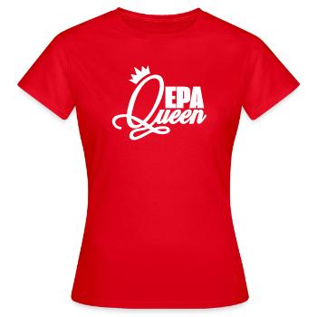 EPA Queen - Women's T-Shirt - red - Front - AI Model Female 172 dark (172cm)
